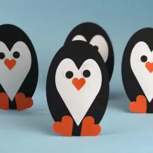 Pinguin basteln mit Kindern - Diese einfachen DIY-Projekte und Vorlagen kommen zur Hilfe