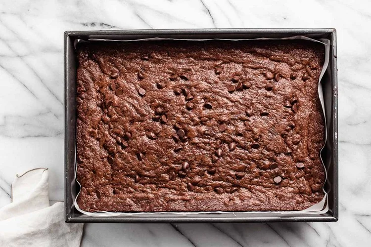 Rezept für Brownies aus Schokoladenresten