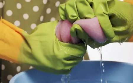 Welche Oberflächen und Stoffe soll man nie mit Wasser reinigen