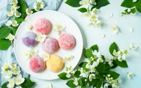 Wie kann man den japanischen Reiskuchen Mochi zu Hause selber machen