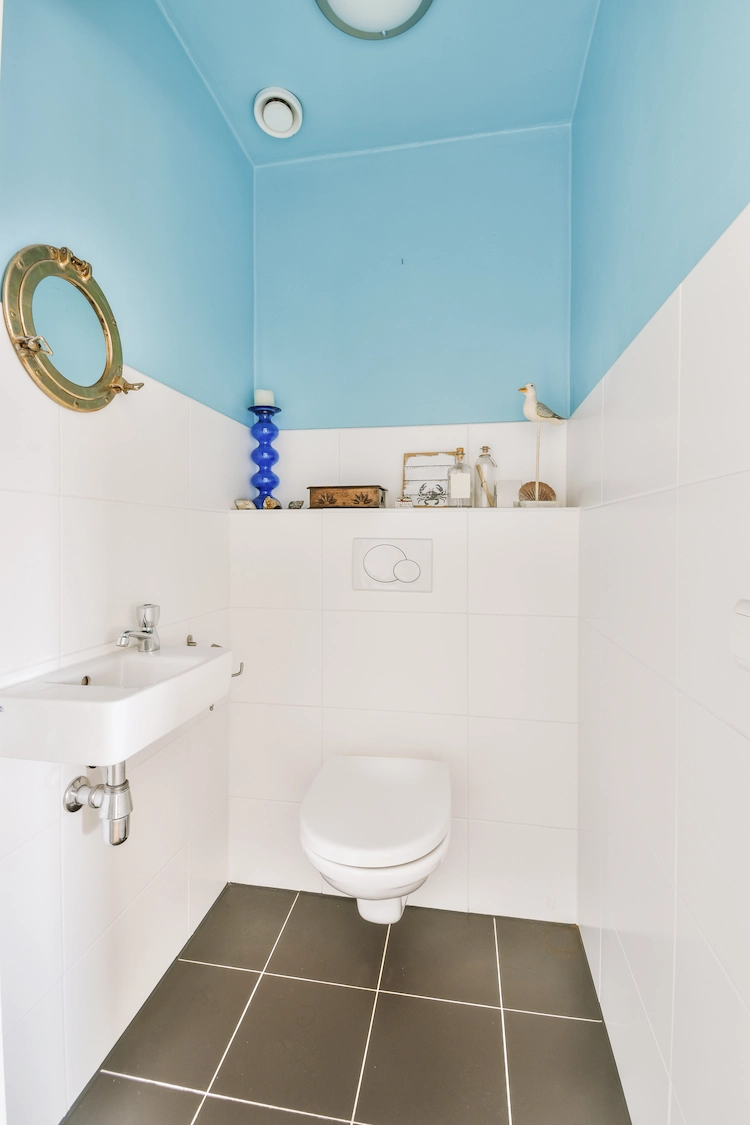 blitzsauber toilette mit schmutzradierer reinigen und schimmel oder kalkablagerungen problemlos entfernen