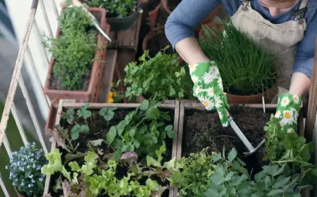 Ab wann können Sie Ihren Balkon bepflanzen mit Kräutern