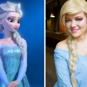Als Elsa schminken - Folgen Sie dieser Anleitung, um auf der Faschingsparty genau wie die Prinzessin auszusehen