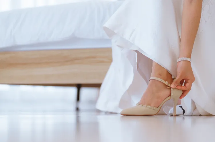 Brautschuhe bequem machen Tipps Hochzeitsschuhe Trends 2023