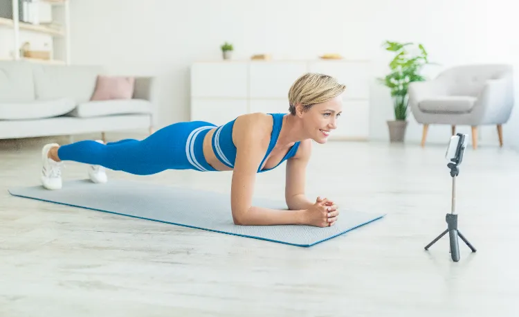 Ganzkörper Übungen für Zuhause wie lange Plank halten
