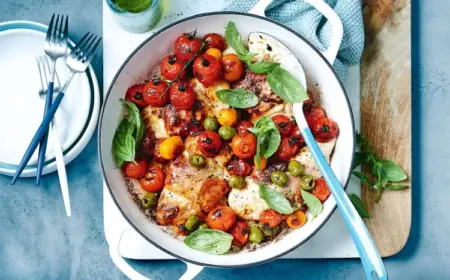 One Pot Rezepte mit Hähnchen ein Blech Abendessen Gerichte