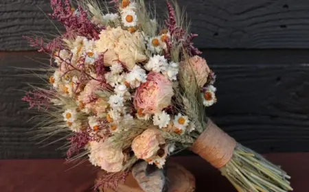 Wie kann man einen Blumenstrauß selber trocknen