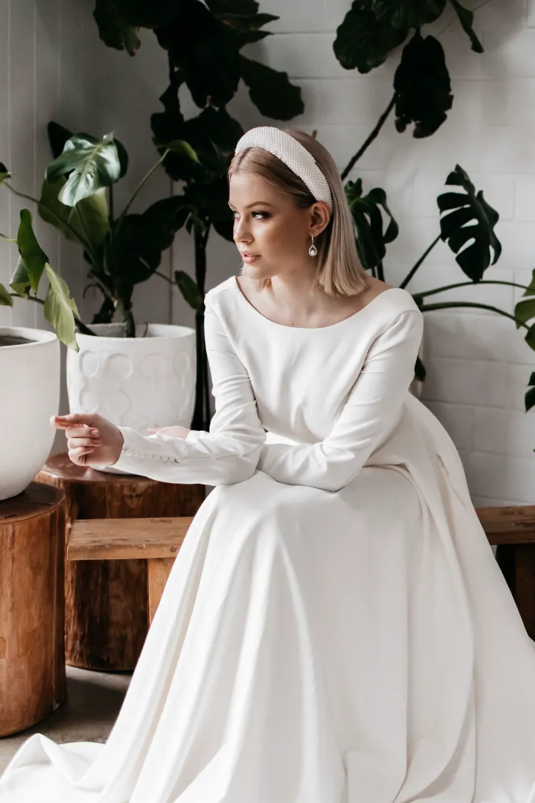 Winter Hochzeitskleider Standesamt Braut-Accessoires Trends 2023