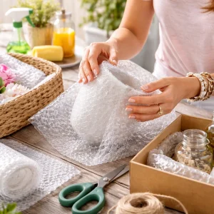 Clevere Luftpolsterfolie-Tricks für Haushalt, Garten und Deko