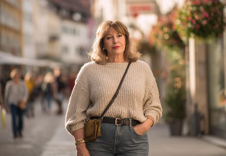 High Waist Jeans richtig tragen Tipps