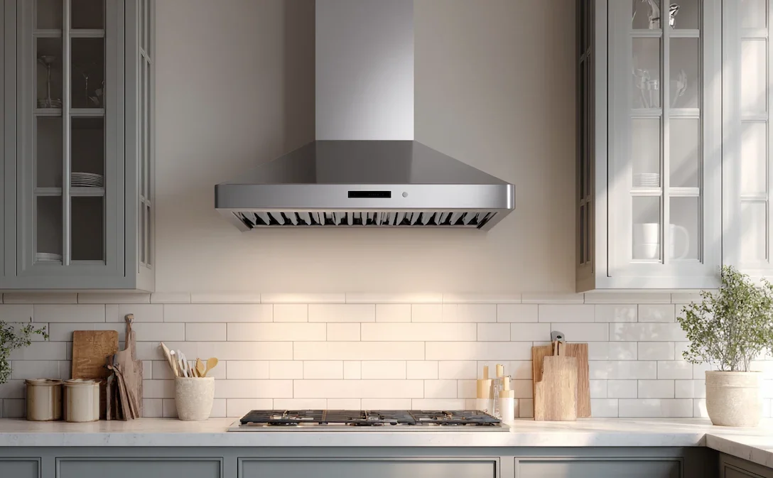 Klebrige Dunstabzugshaube sauber machen mit Hausmitteln