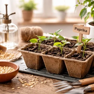 Paprika aussäen leicht gemacht - Tipps und Anleitung für Anfänger