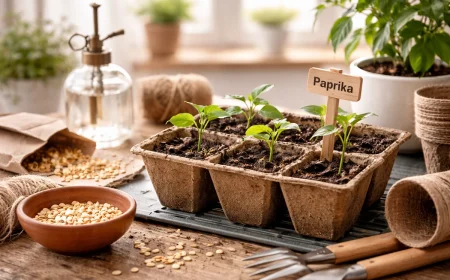 Paprika aussäen leicht gemacht - Tipps und Anleitung für Anfänger