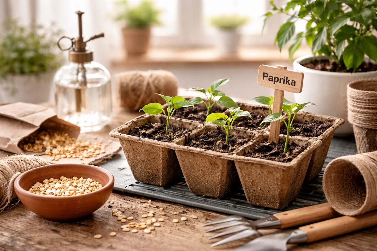 Paprika aussäen leicht gemacht - Tipps und Anleitung für Anfänger