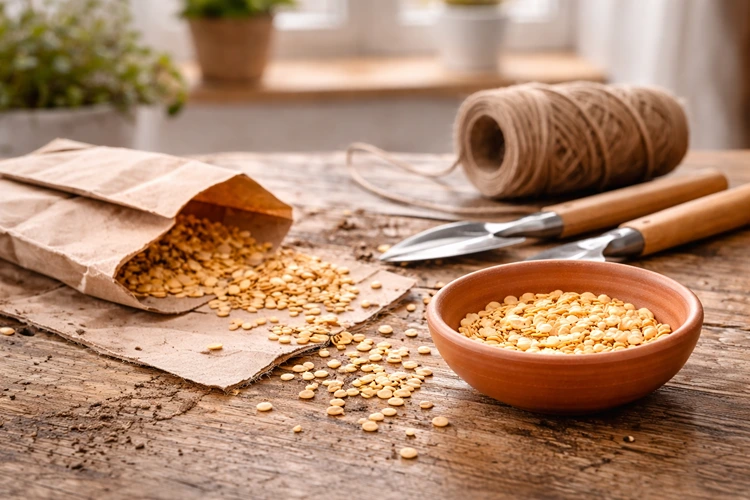 Paprikasamen brauchen die richtige Temperatur zum Keimen