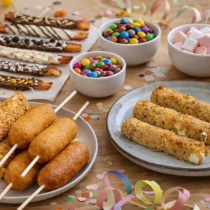 Schnelle, leckere Karneval-Snacks für die Faschingsparty selber machen