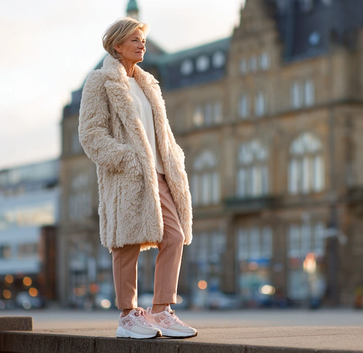 Sneaker Tremds rose Farbe im Frühling kombinieren
