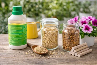 Welche Arten von Dünger sind für Topfpflanzen am besten geeignet