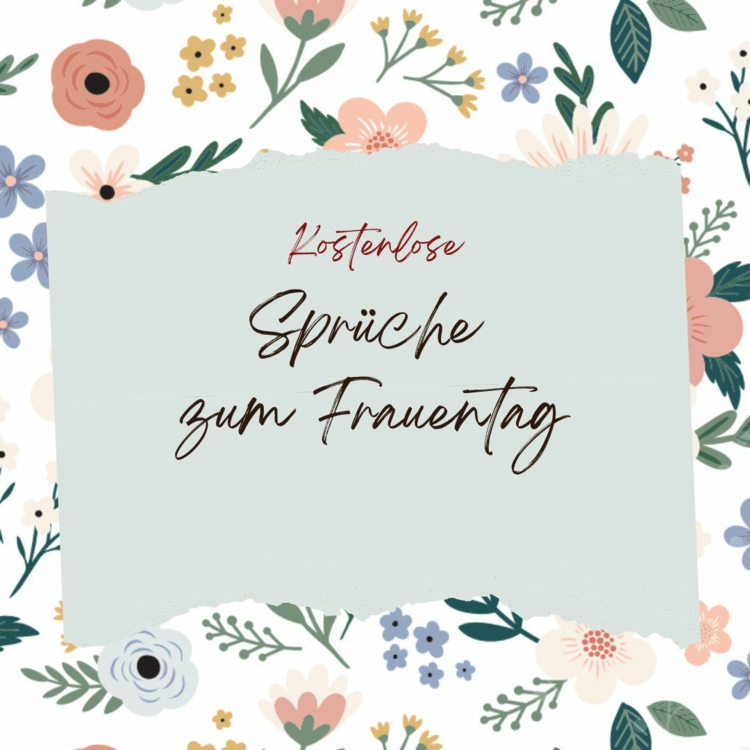 Frauentag Sprüche, Grüße und Wünsche kostenlos senden
