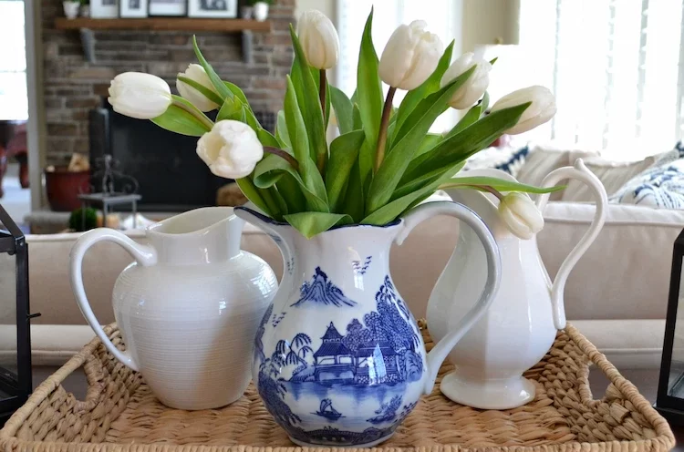Frühlingsdeko mit Tulpen für Innen,- und Außenbereich selber machen