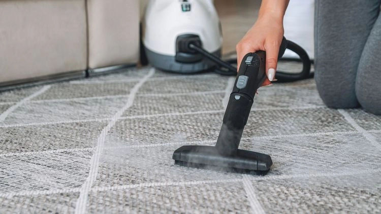 Teppiche reinigen mit Dampfreiniger