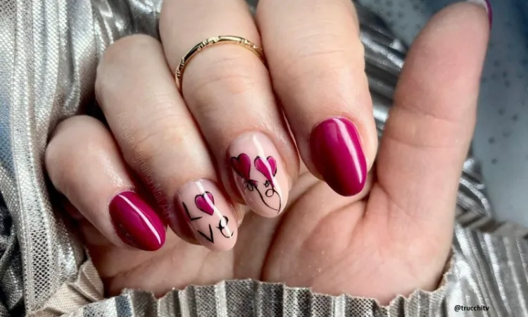 Viva Magenta Nails Frühlingsnägel Trends 2023