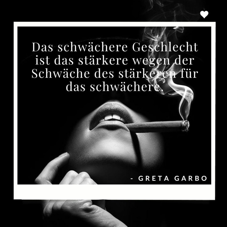 Zitat von Greta Garbo zum Weltfrauentag an Whatsapp senden
