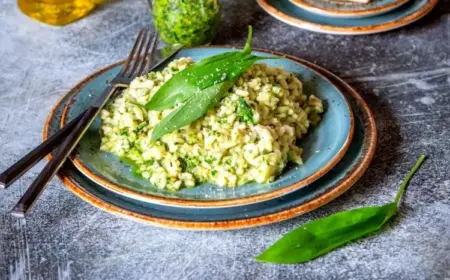 Bärlauchrisotto Rezept für den Frühling - Schnelle Gerichte selber machen