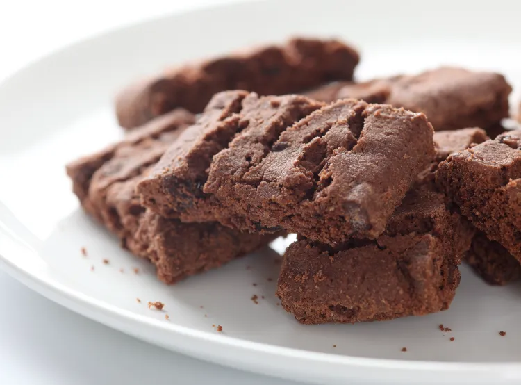 brownies mit mehl aus altem brot wie brotreste verwerten ideen