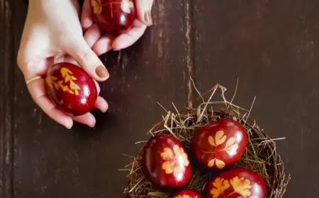 eier färben mit zwiebelschale hübsche ostereier mit natürlichen farben