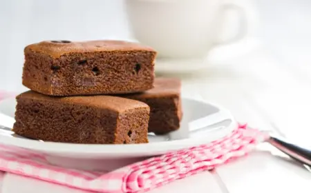gesunder Schokokuchen ohne Mehl 3 Zutaten Brownies mit Banane
