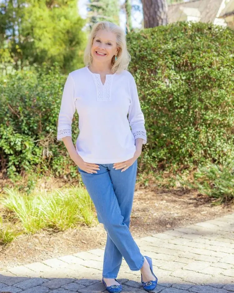 Jeans mit geradem Bein für Frauen ab 50