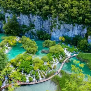 Plitvice Kroatien Wandern gehen Top Reiseziele für Singles ab 50