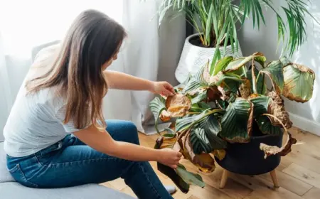 Warum bekommt die Calathea braune Blätter?