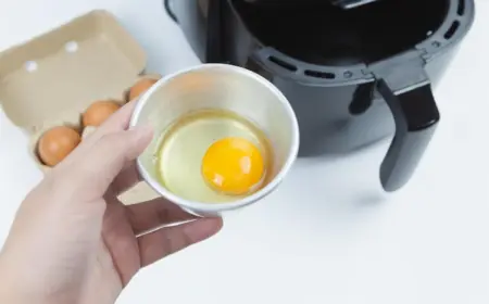 wie kann man eier in der heißluftfritteuse zubereiten und von gesunden mahlzeiten profitieren