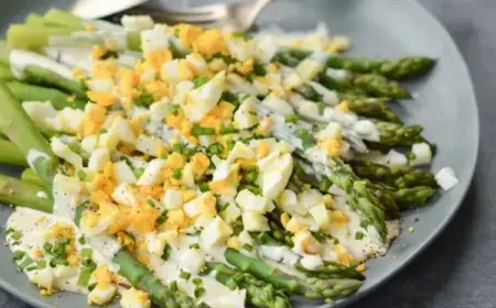 Eiersalat mit Spargel - Überraschen Sie Ihre Familie mit diesem Rezept für gesunde Mahlzeit im Frühling