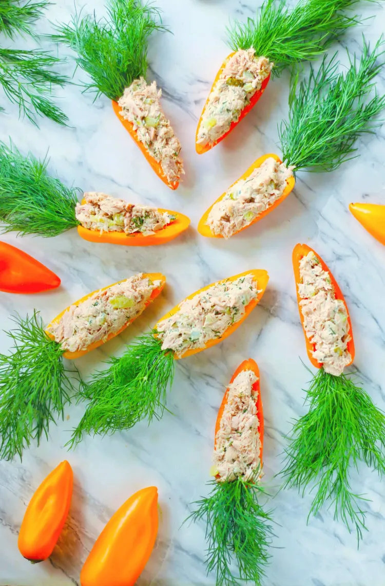 stuffed peppers with cream cheese quick and easy appetizers for easter