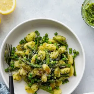 Gnocchi mit grünem Spargel - einfaches Rezept