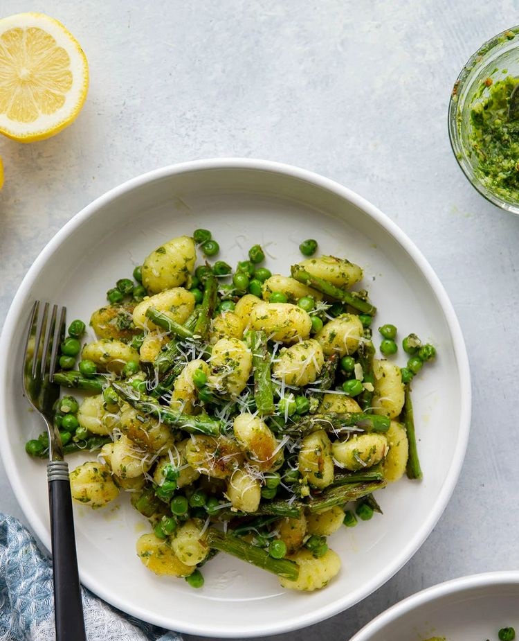 gnocchi mit grünem spargel einfaches rezept