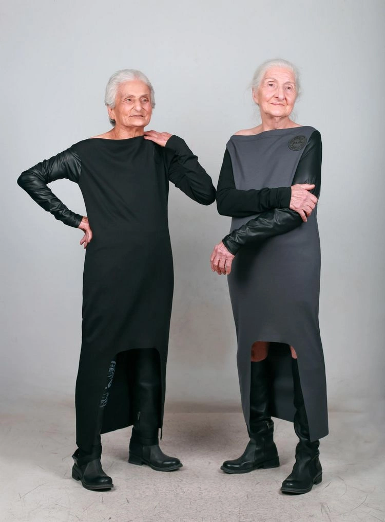 Mode für Frauen ab 80 Jahren - nicht zu viel Haut freilegen