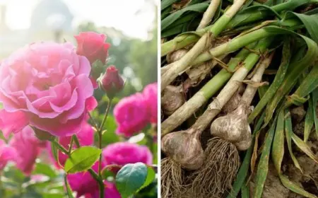 Warum Knoblauch zu Rosen pflanzen