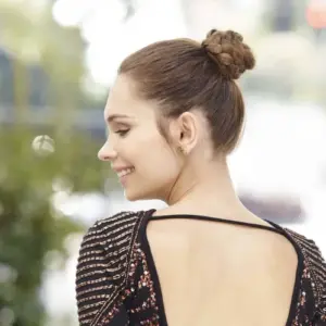 ballerina bun anleitung schicke hochsteckfrisuren für den sommer