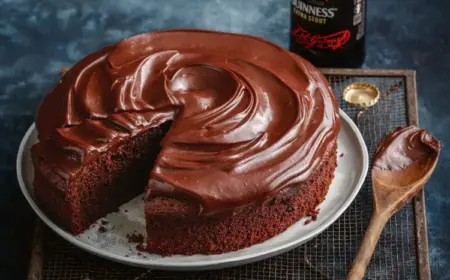 guinness bierkuchen rezept kuchen zu vatertag rezepte einfach