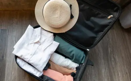 Koffer richtig für den Urlaub packen - So ordnen Sie Kleidung mit Bedacht an