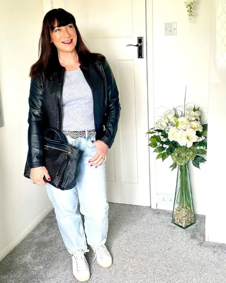 lederjacke ab 50 tragen und richtig kombinieren