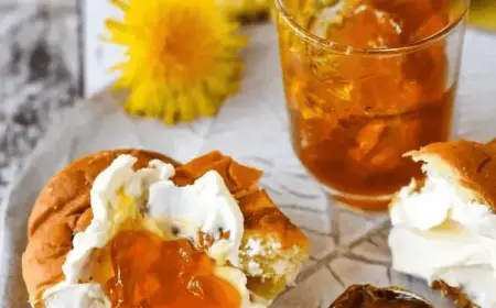 löwenzahngelee selber machen als brotaufstrich verwenden (1) (1)