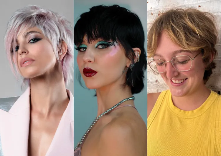 mixie cut sommer 2023 welche kurzhaarfrisuren mit brille