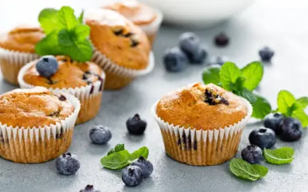 muffins in der heißluftfritteuse backen saftige heidelbeermuffins rezept