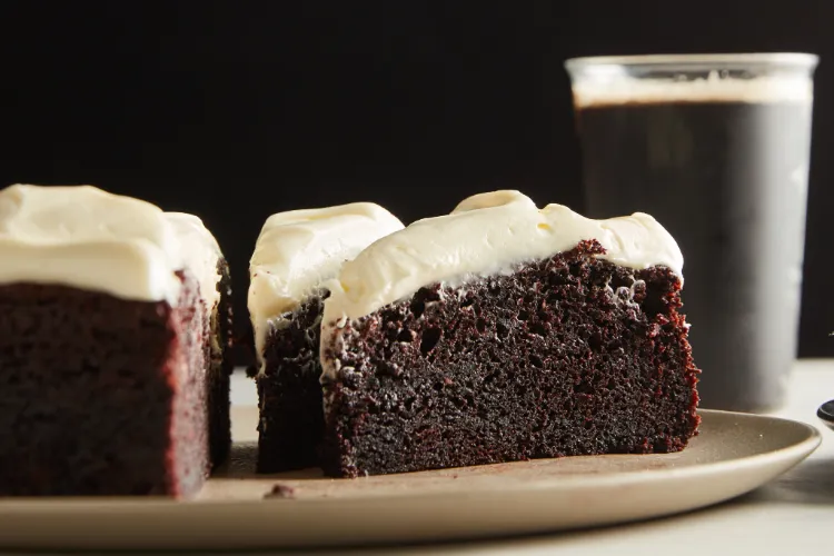 vatertag kuchen rezept guinnes bierkuchen vom blech