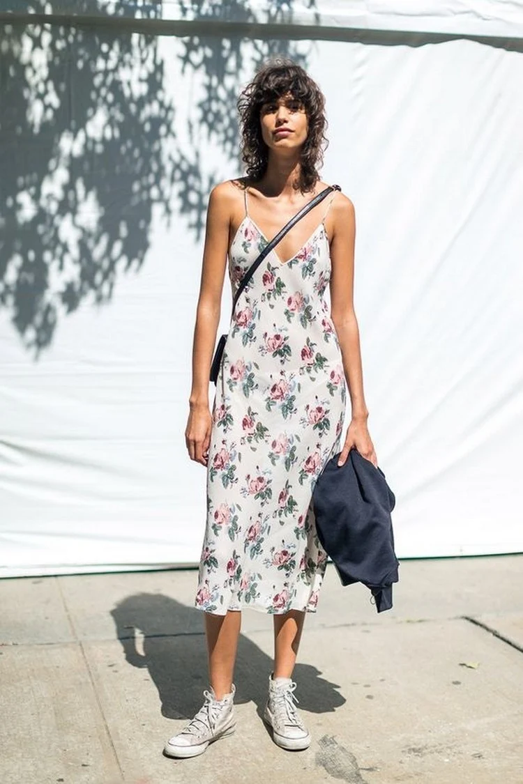 Floral motifs, polka dots, beautiful prints - look for such models of dresses for summer